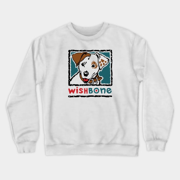 Reading Dog Crewneck Sweatshirt by Vicener